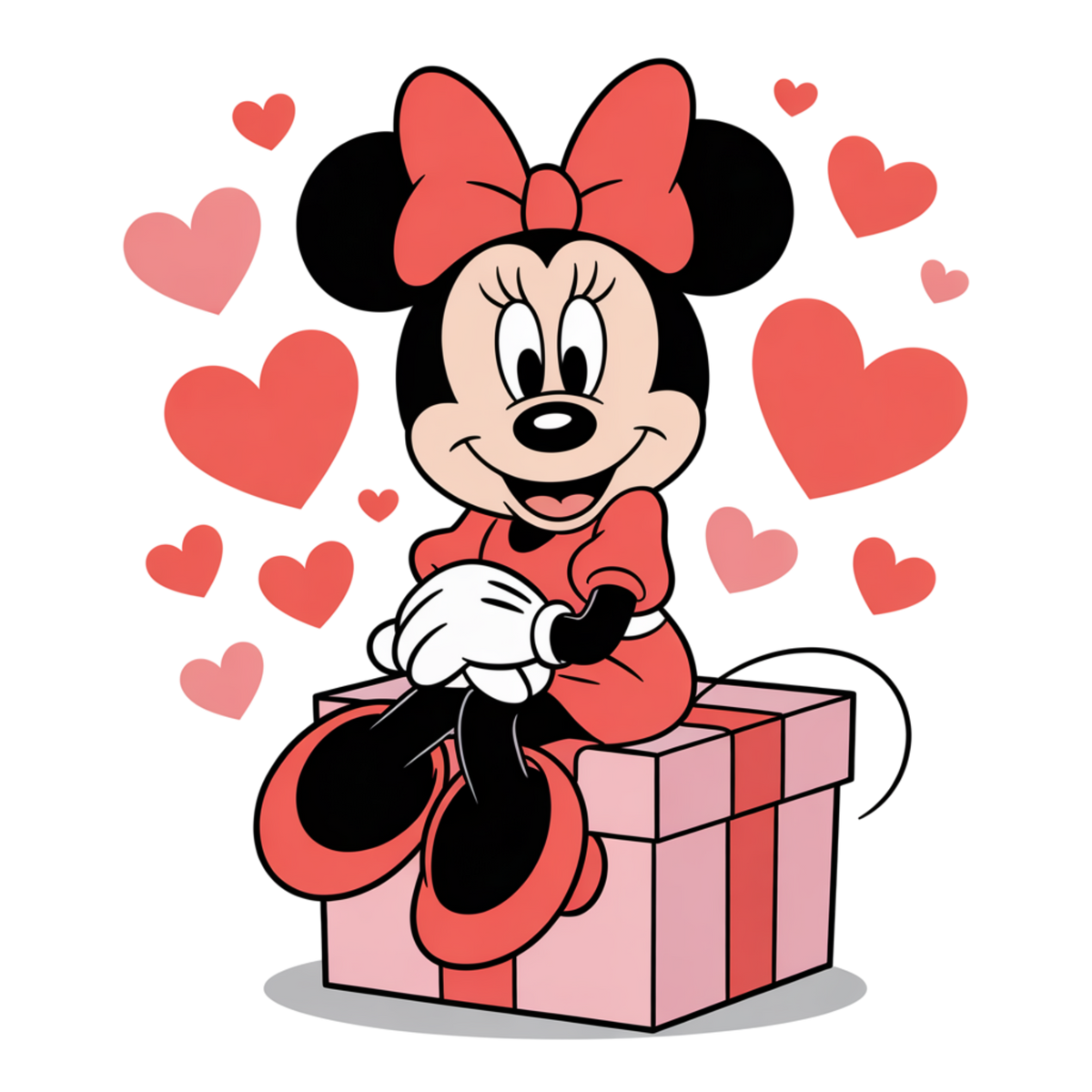 Valentines characters 1 (4 options)