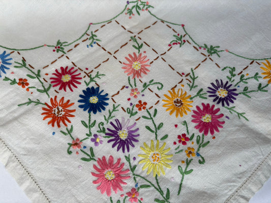 Vintage embroidery add-on