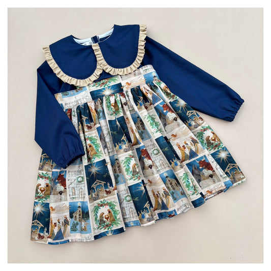 4-5 years POSIE dress & OLIVE blouse