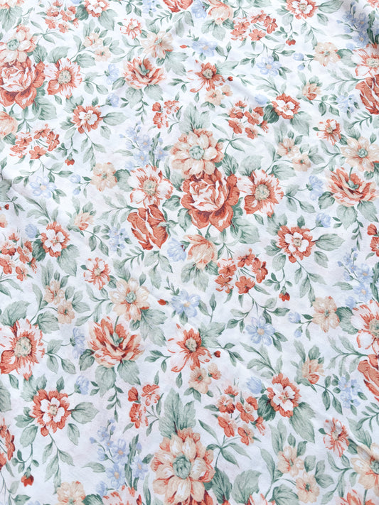 Peach floral (up to 4-5 years only)