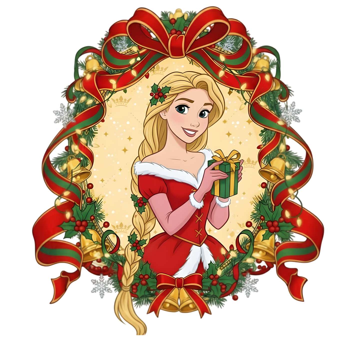 Christmas princesses (9 options)