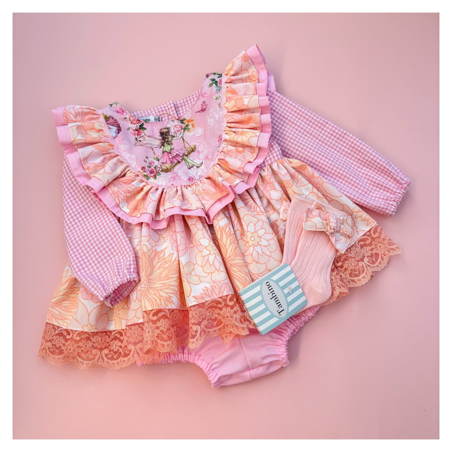 6-12 months WILLOW two piece & socks