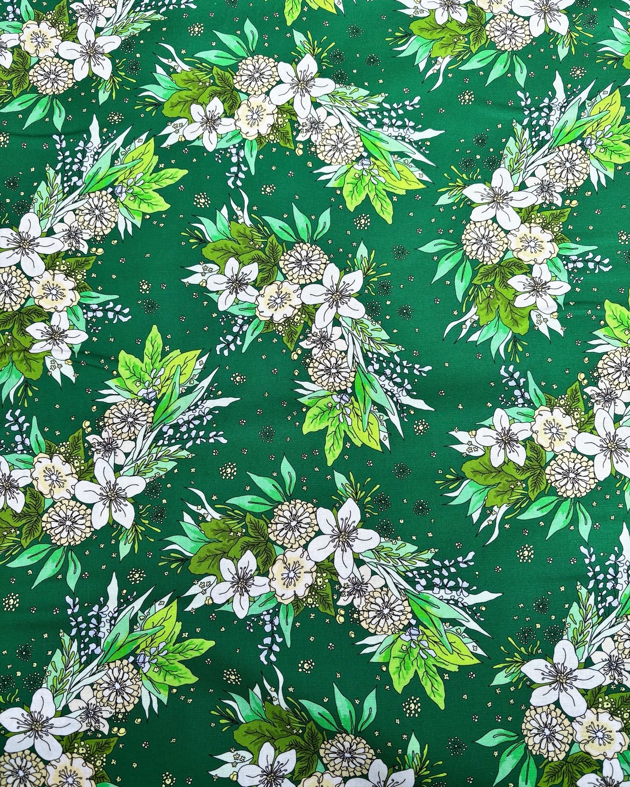 Green floral