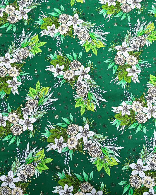 Green floral