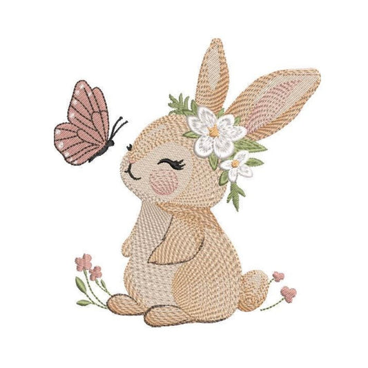 Bunny & butterfly