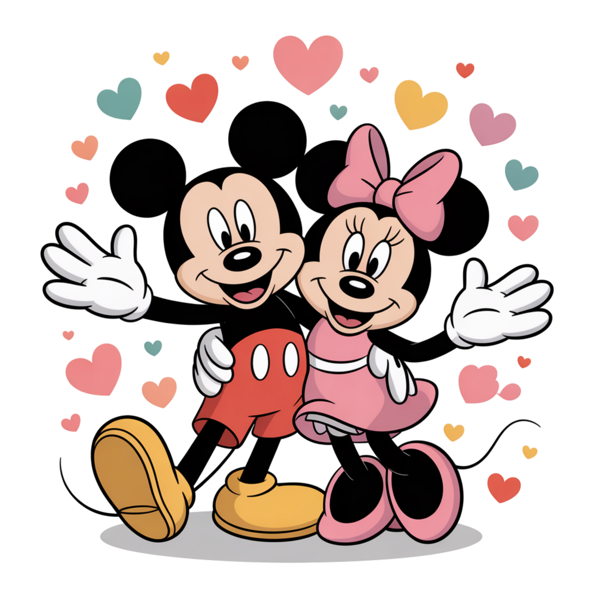 Valentines characters 1 (4 options)