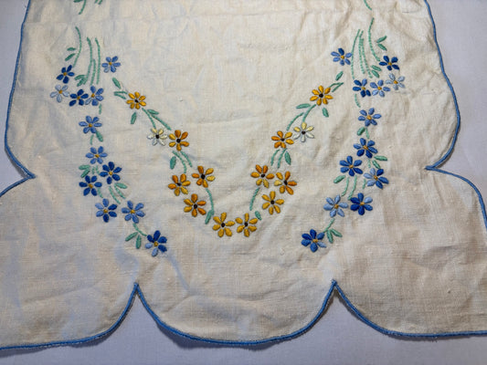 Vintage embroidery add-on