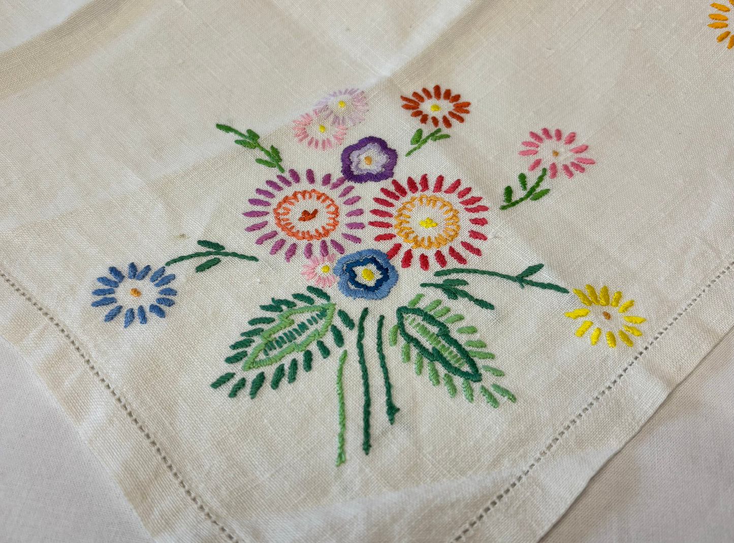 Vintage embroidery add-on