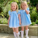 Babydoll Ribbon Lace Dress & Bloomers (3 colours) MADE TO ORDER