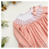 Lace Edge Collar Twirly Dress/Two Piece (34 colours) MADE TO ORDER