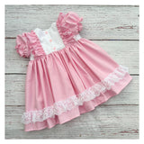 Lace Frill Dress/Two Piece (34 colours) MADE TO ORDER
