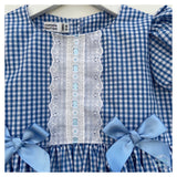 Anglaise Trim School Dress (colour options) MADE TO ORDER