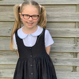 Peter Pan Collar White School Blouse (colour options) MADE TO ORDER