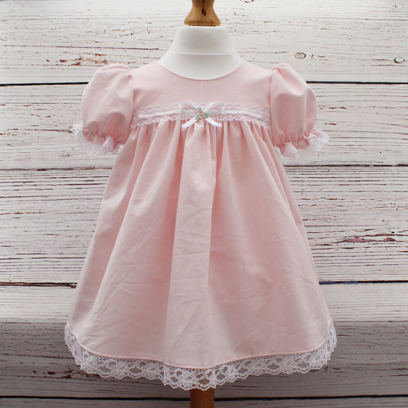 Babydoll Ribbon Lace Dress & Bloomers (3 colours) MADE TO ORDER