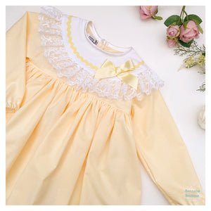 Lace Edge Collar Twirly Dress/Two Piece (34 colours) MADE TO ORDER