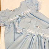 Babydoll Ribbon Lace Dress & Bloomers (3 colours) MADE TO ORDER