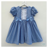 Anglaise Trim School Dress (colour options) MADE TO ORDER